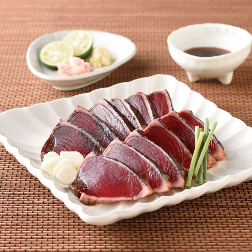 鹿児島県枕崎産 一本釣り鰹炭火焼たたき(鰹400g)