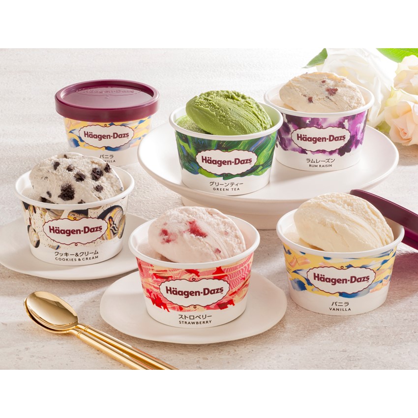 〈ハーゲンダッツ〉アソートバラエティ 6種12個セット