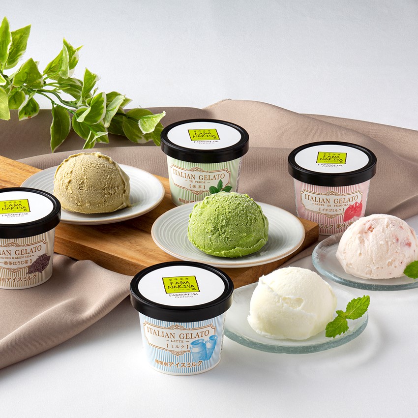 〈KAMANARIYA〉4種ジェラート