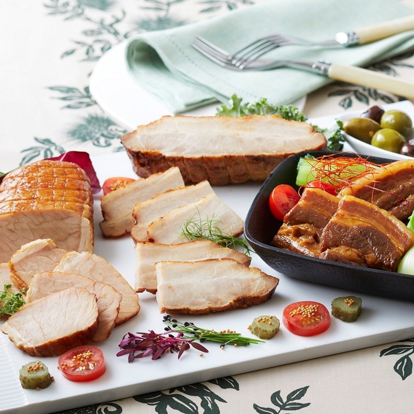 伊賀上野の里 焼豚&豚角煮セット