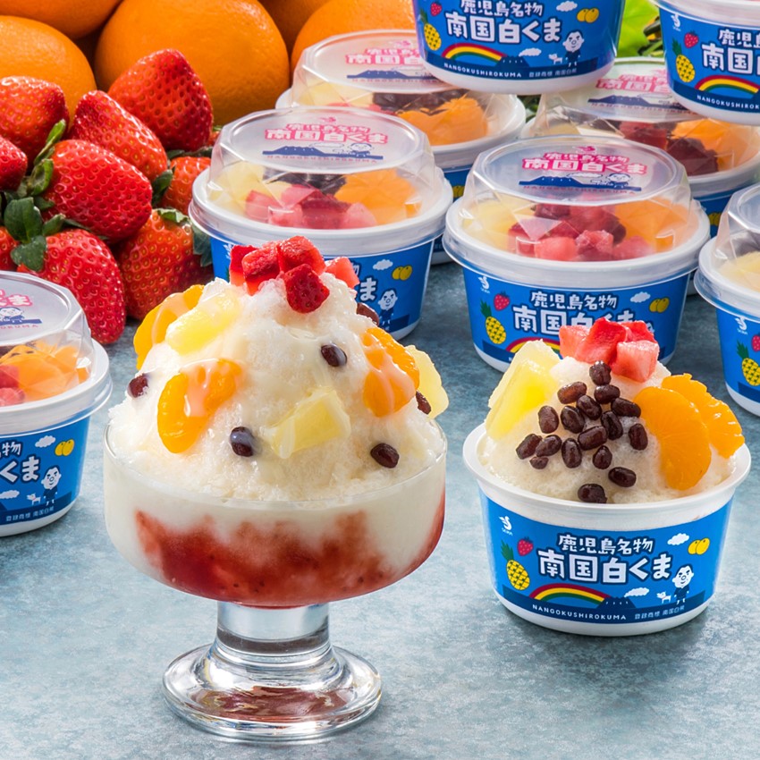 〈鹿児島 南国白くま〉白12個セット