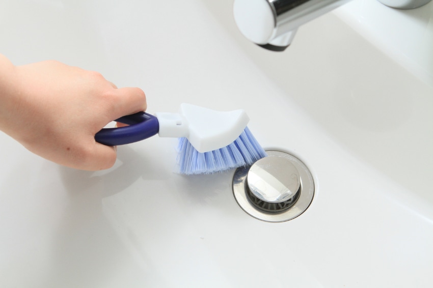 お風呂用すみずみブラシ ブラック ブラック