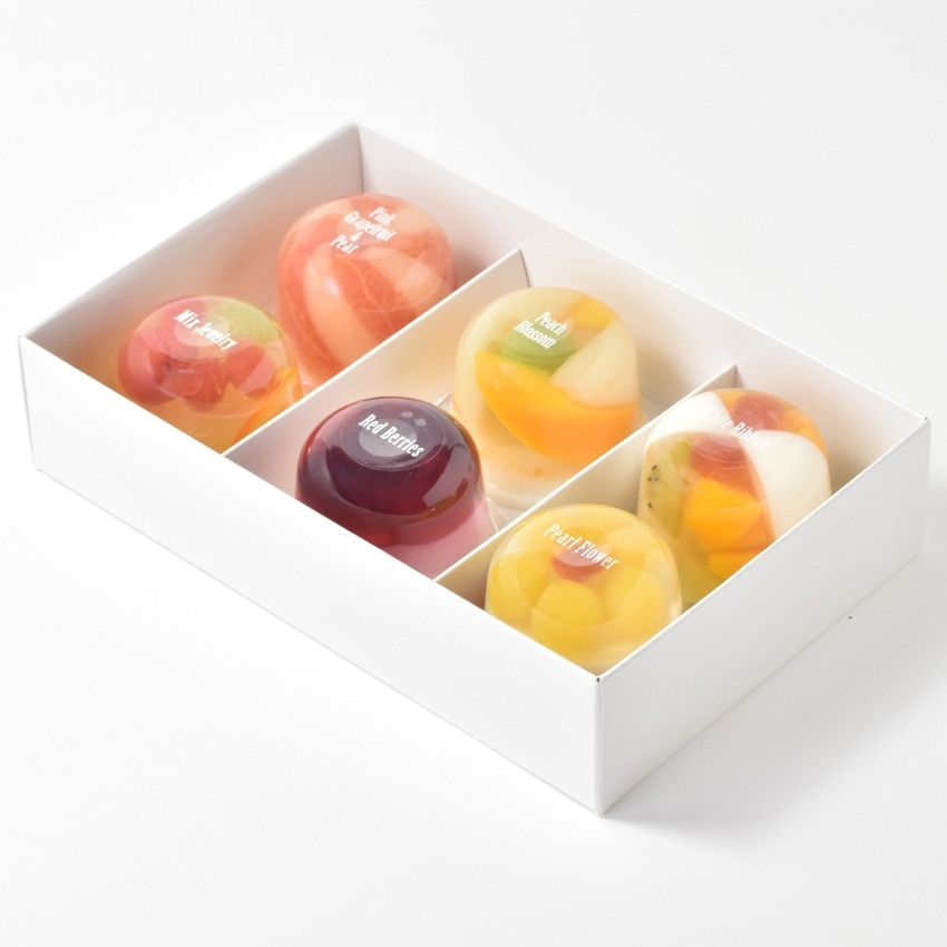 ミックスゼリー6個詰合せ(DT-06E)