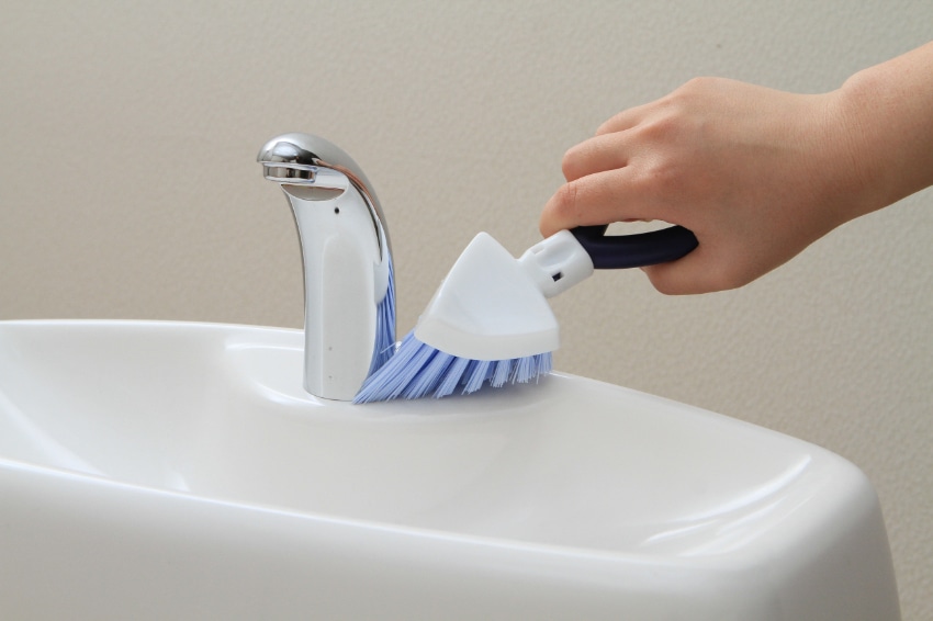 お風呂用すみずみブラシ ブラック ブラック