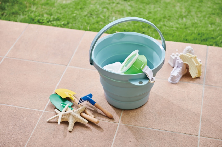 ソフトバケツ8型 ミントグリーン ミントグリーン