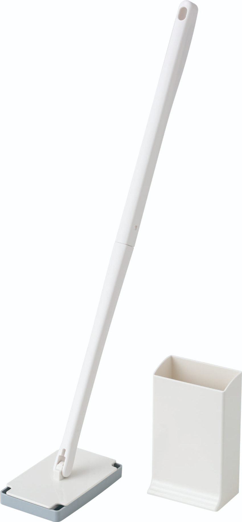 トイレワイパー ケース付き ホワイト