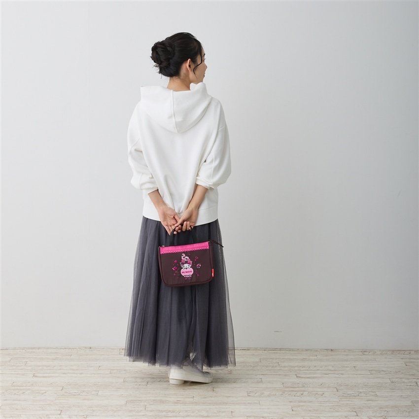 IP.TKﾃﾞﾘ.MM&KU-A My Melody(W22×H18×D10 ブラック): HANEDA