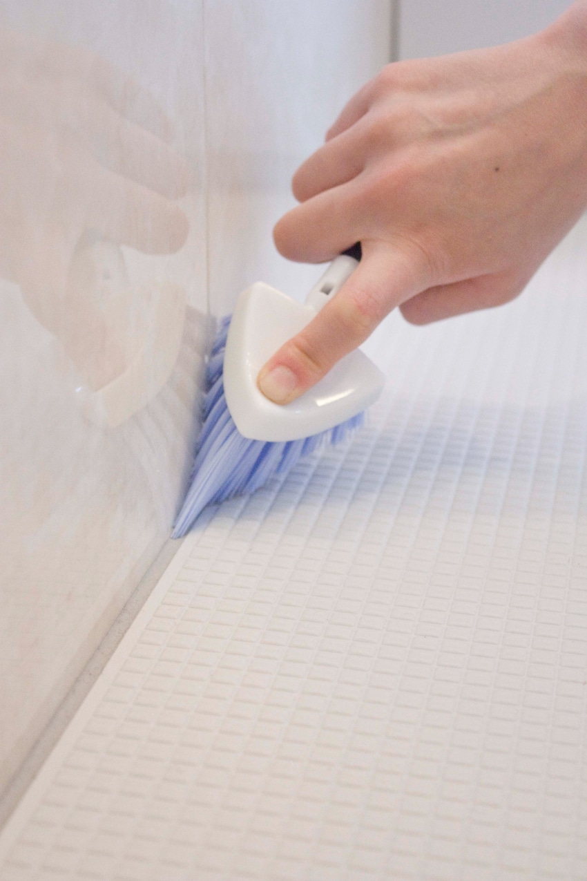 お風呂用すみずみブラシ ブラック ブラック