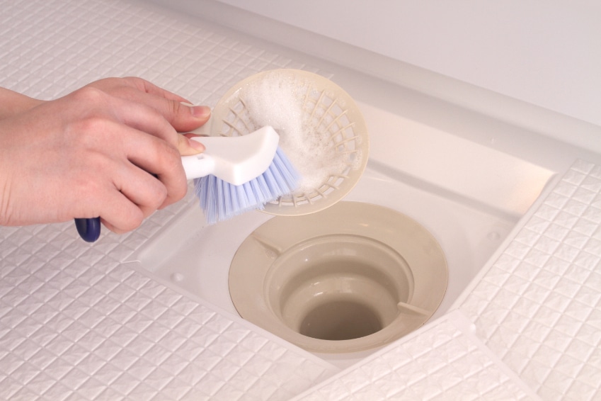 お風呂用すみずみブラシ ブラック ブラック