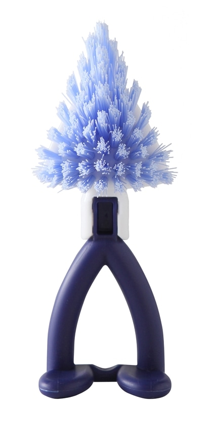 お風呂用すみずみブラシ ブラック ブラック