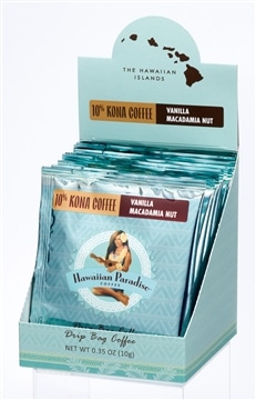 10%コナ バニラマカダミア ドリップバック 10枚入り