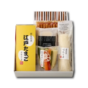 東京つけもの詰合せ5点