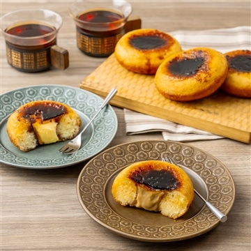 ブリュレドーナツ 2種6個入（クレームブリュレドーナツ×生キャラメルブリュレドーナツ）