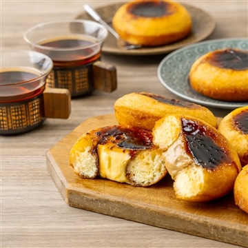 ブリュレドーナツ2種10個入（クレームブリュレドーナツ×生キャラメルブリュレドーナツ ）