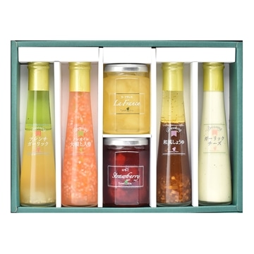 ジャム2個ドレッシング4本詰合せ（M-01）