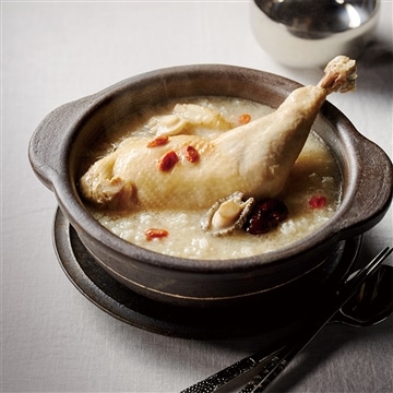 明洞で食べた参鶏湯