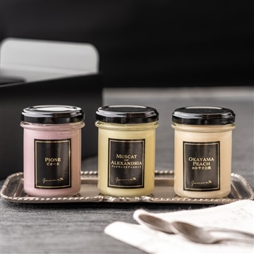 冷凍発送。岡山県産3種のフルーツプリン 6個セット