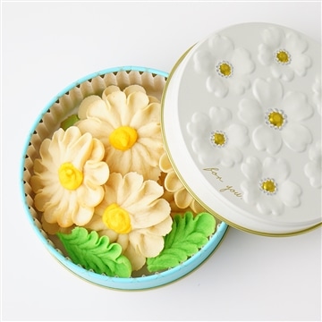 お花のぼうろ3缶セット(マーガレット)