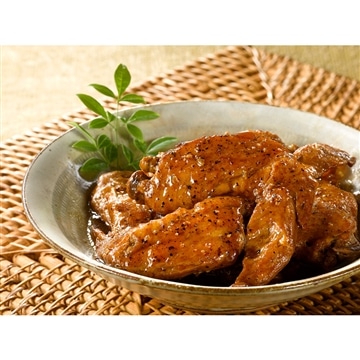 さんわの手羽煮6本（黒胡椒味）