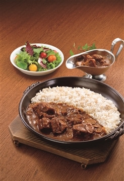 大きな牛たんカレーセット