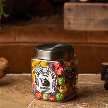 （四角ケース）本場アメリカの製法！甘塩カラフルケトルコーン！