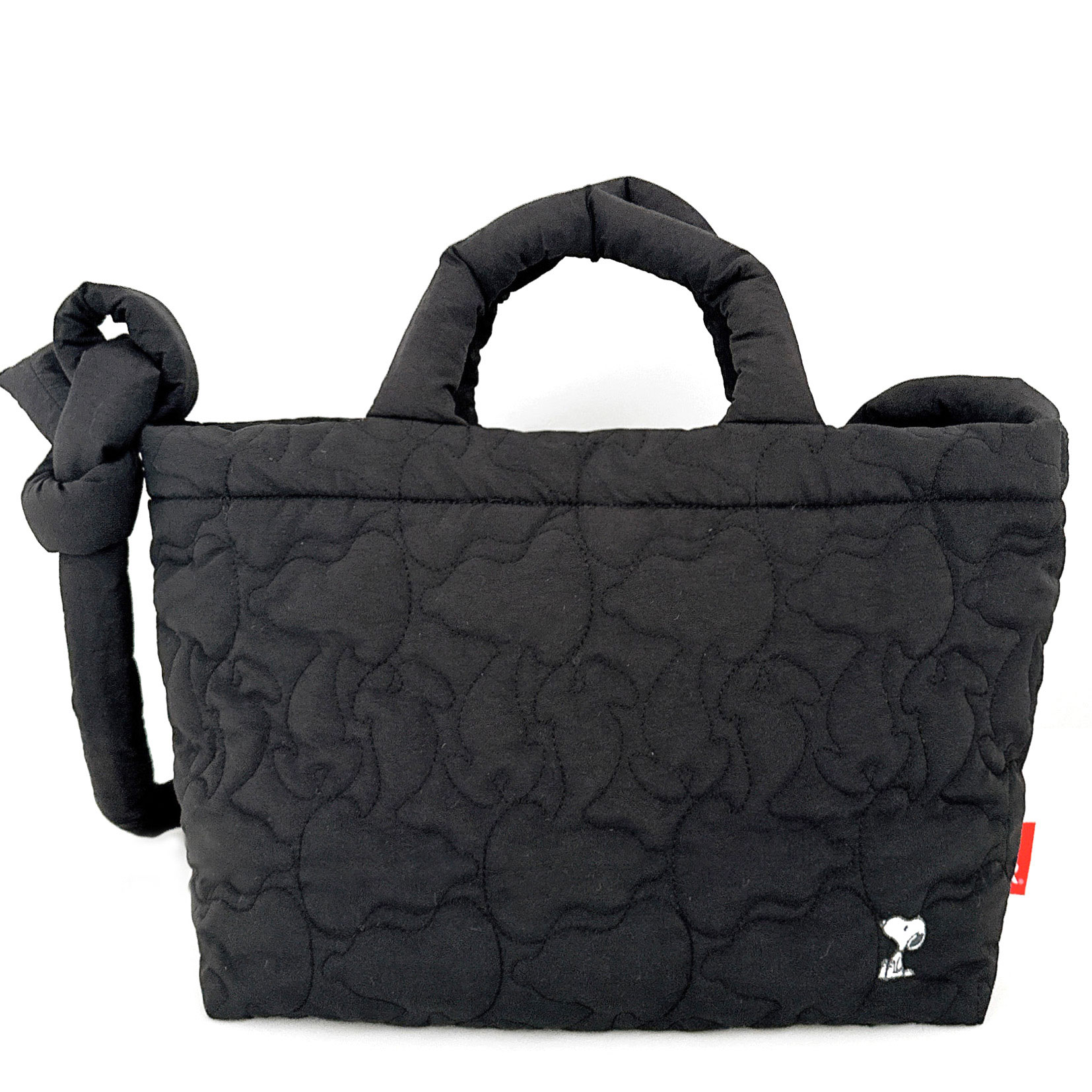 IP.MED.quilt.Peanuts-0N m-black