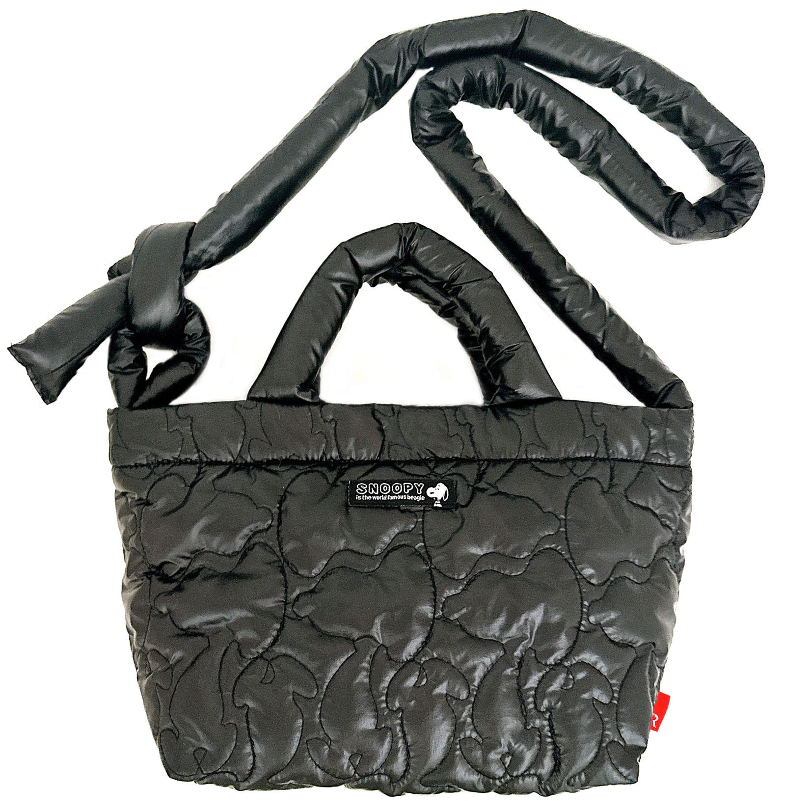 IP.ﾃﾞﾘ.quilt.Peanuts-0N s-black