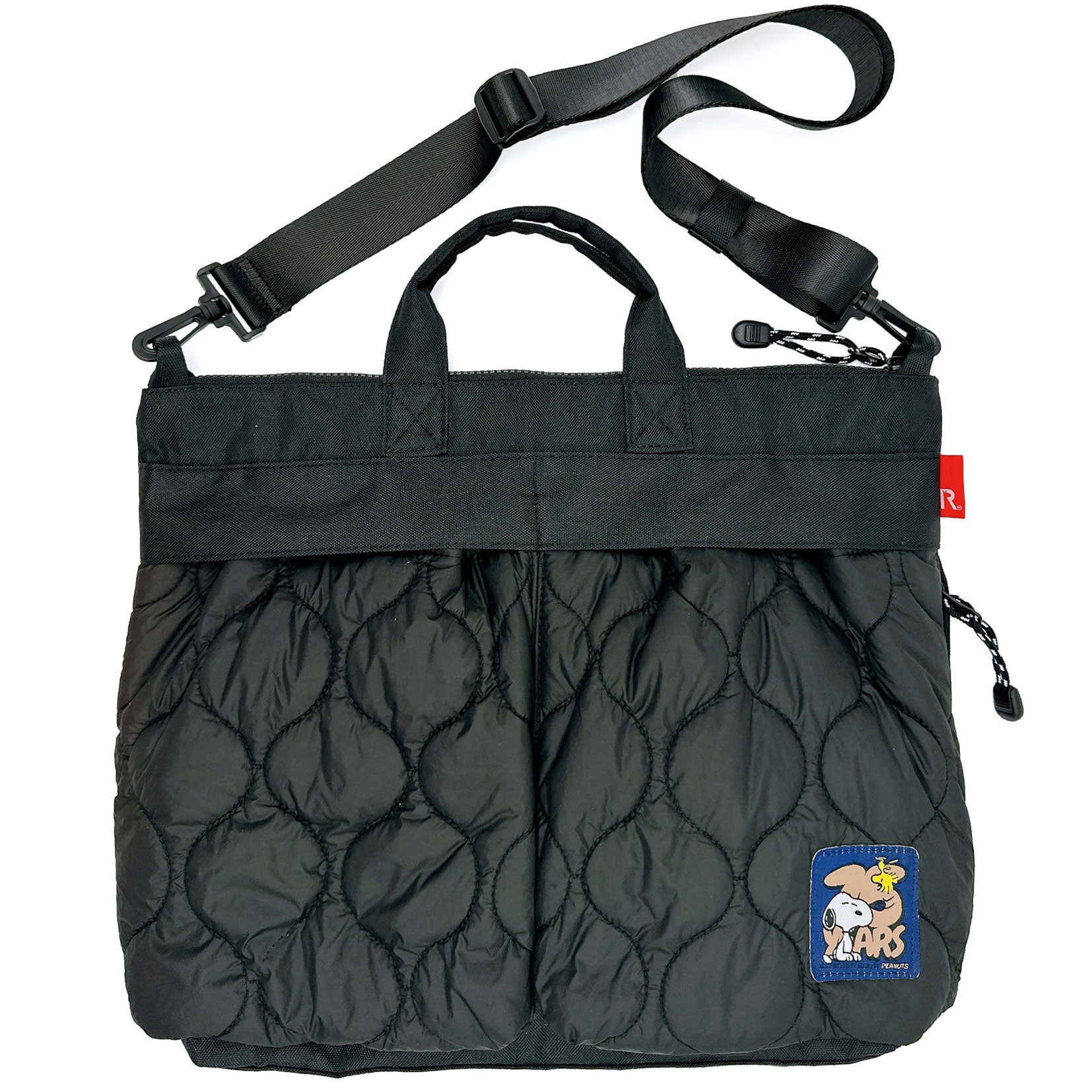 IP.A4w.ﾊﾟﾌ.Peanuts-0R   BLACK