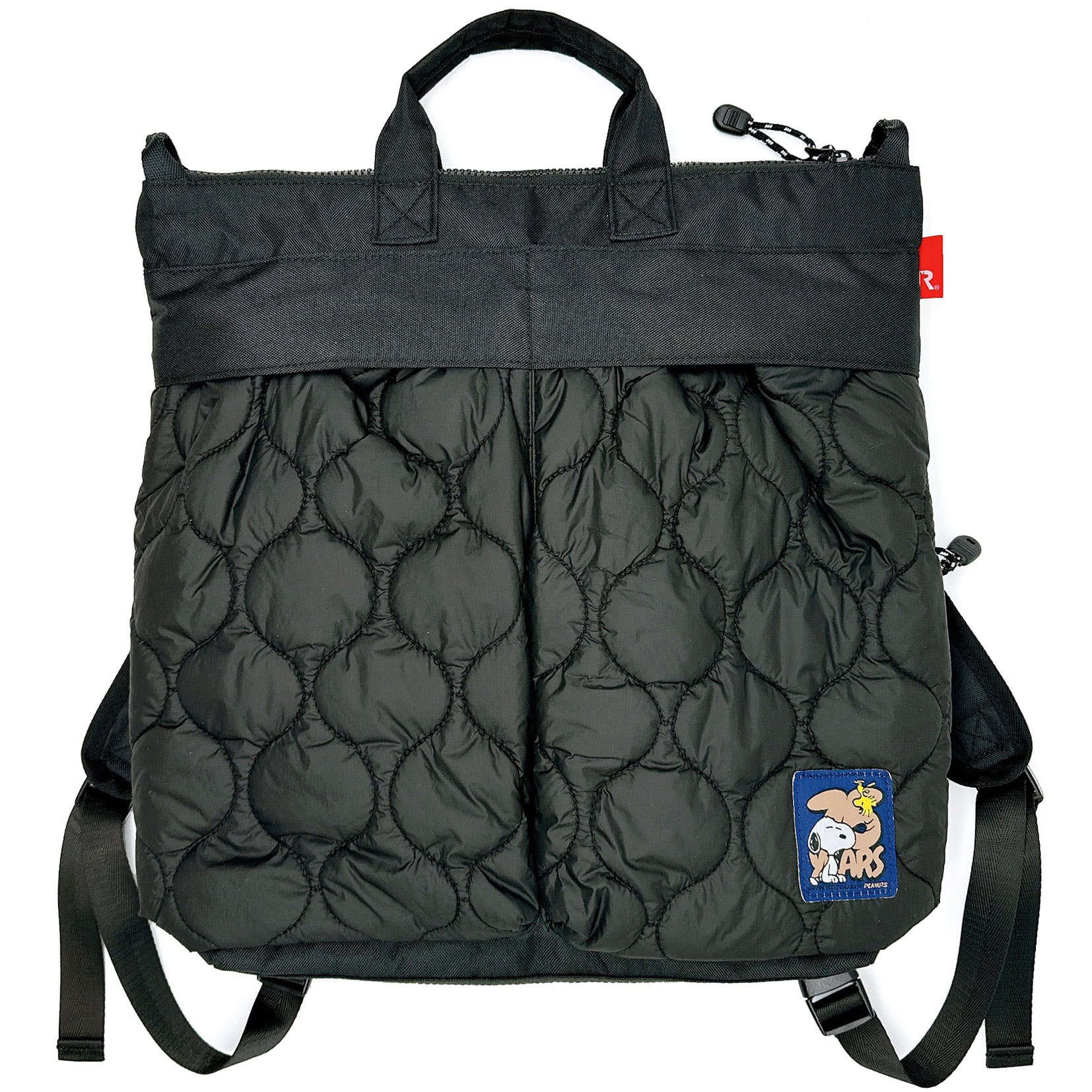 IP.ｾｵﾙｰ.ﾊﾟﾌ.Peanuts-0R  BLACK