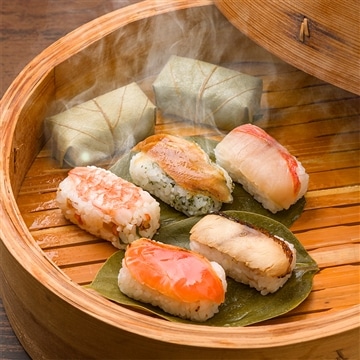 【冷凍食品】柿の葉寿司5種 20個入