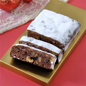 ショコラシュトーレン風ドライフルーツケーキ 約10×7.5cm