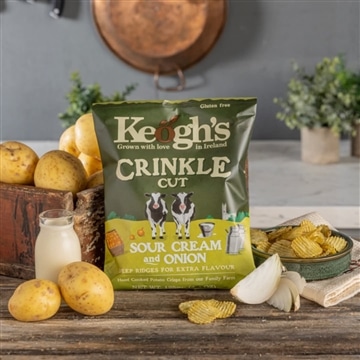 サワークリーム&オニオン クリンクルカット 12個入