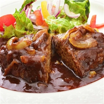 米沢牛入り濃旨（こくうま）デミハンバーグセット 6個入