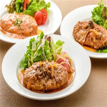 黄木の黒毛和牛入りハンバーグセット 7個入