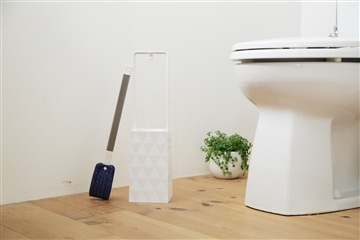 フッ素ガードトイレケース付 ホワイト TF901