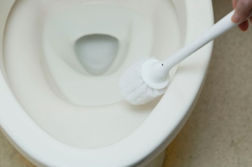 CKトイレブラシケース付ホワイト TN201