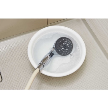 シャワーヘッドつけ置きキレイ