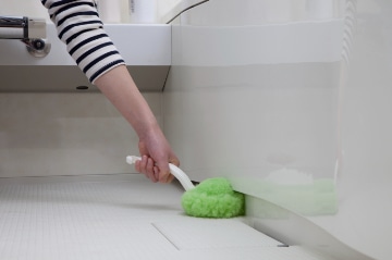 びっくりふわふわバス床洗い グリーン