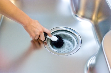 キッチン排水口洗いブラシ