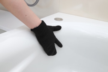 和歌山生まれの手袋たわし ブラック