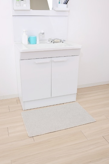PallyPally洗面台マット アイボリー