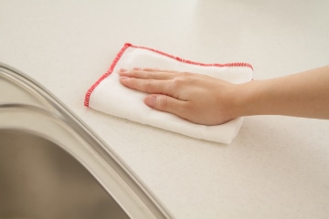 ビブトロ先生 綿ガーゼふきん2枚組