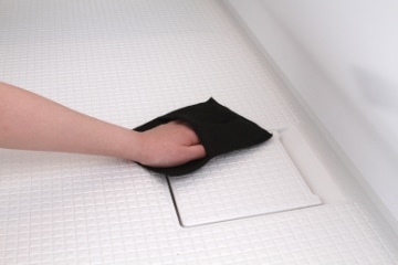 お風呂の床・壁洗いタワシ ブラウン