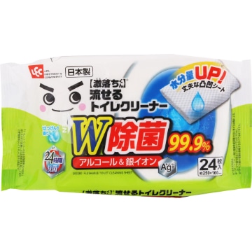 激落ち 流せる除菌トイレクリーナー 24枚入