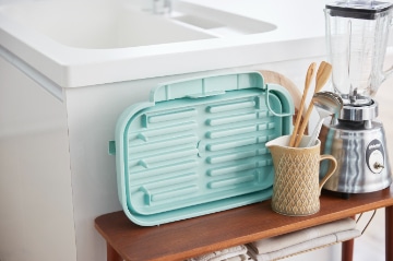 おりたたみ水切りバスケット ミントグリーン