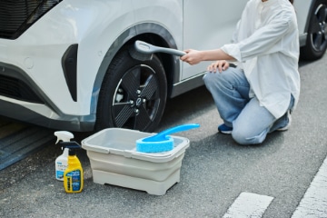 折畳めるバスケット15Lトレー付 グレー