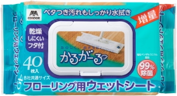 かるがーるウェットシートフタ付 40枚