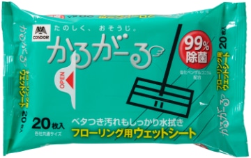 カルガールフローリングウェットシート20 W20
