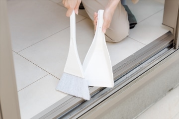 コンドル ピタッとマグネットほうき（ちりとり付）