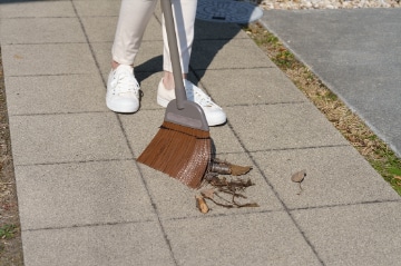 コンドル庭箒HG（中太繊維）短柄